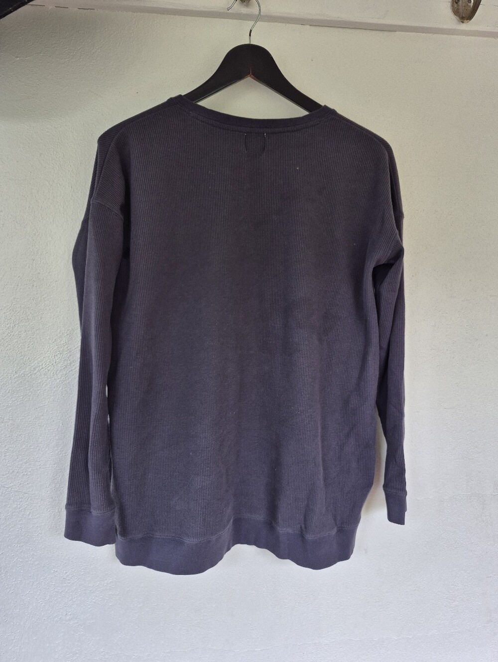 Bae The Label Waffle Henley Maternity And Nursing Top XS, VERY Roomy - Picture 3 of 7